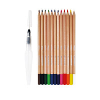 Комплект от 12 акварелни молива Daler Rowney с четка за вода — изображение 3