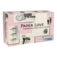 Комплект Paper Love KREUL  за hand lettering - 6 части — изображение 1