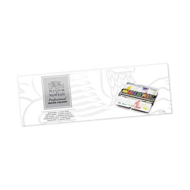 Комплект професионални водни бои Winsor & Newton Black Box — изображение 1