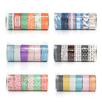 Комплект самозалепващи се Washi ленти 6 х 2.5 м — изображение 1