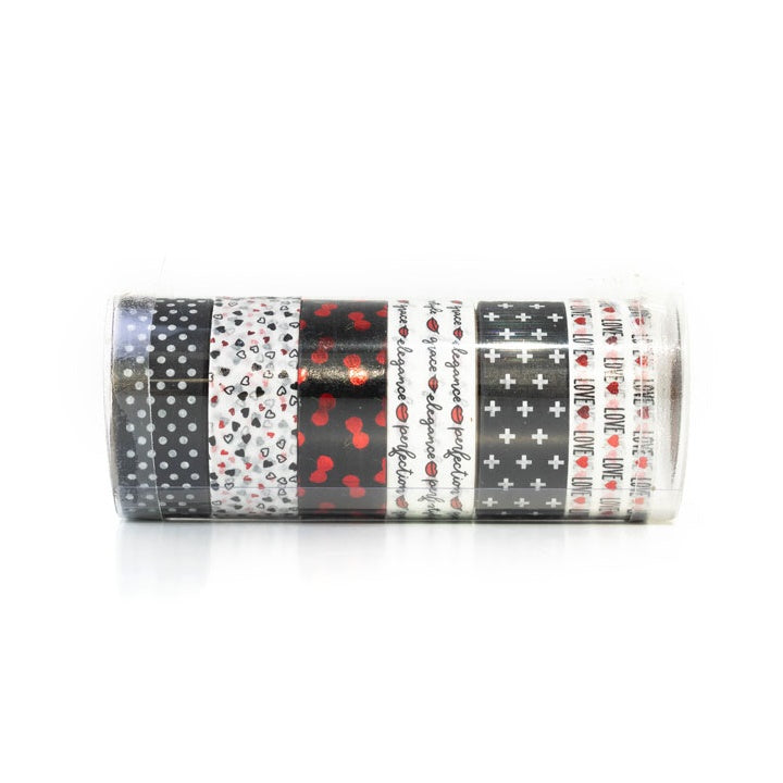 Комплект самозалепващи се Washi ленти 6 х 2.5 м — изображение 2