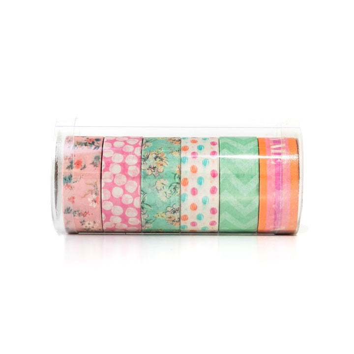 Комплект самозалепващи се Washi ленти 6 х 2.5 м — изображение 4