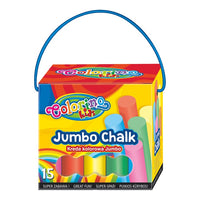 Комплект тебешири за тротоар JUMBO - 15 части — изображение 1