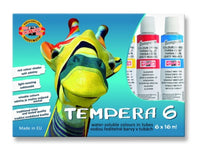Комплект темпера Koh-i-noor 6-бр - 6 x 16 ml — изображение 1