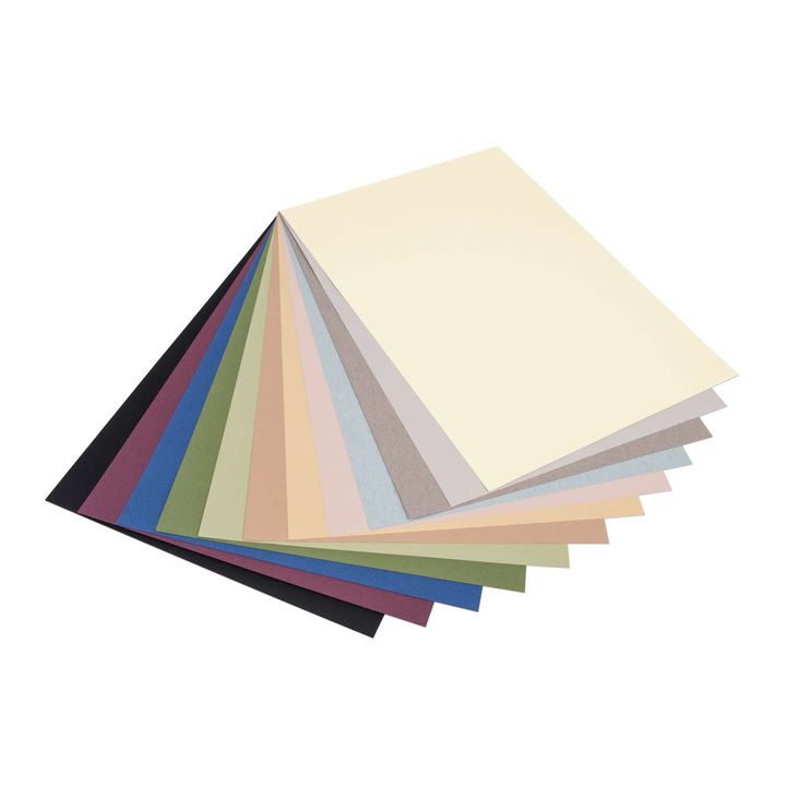 Комплект цветни пастелни хартии FABRIANO 50x65 cm 24 бр. — изображение 1