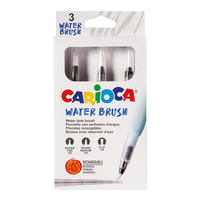 Комплект водни четки Carioca, 3 бр.
