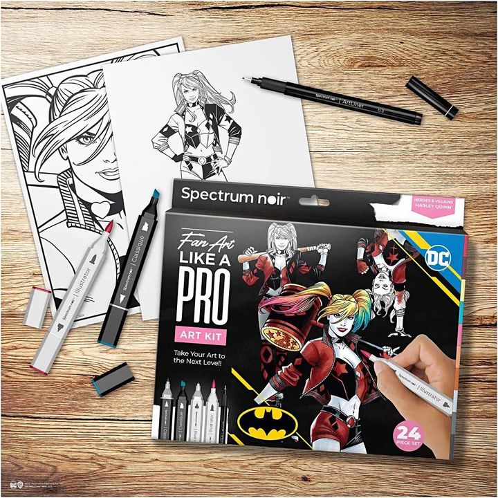 Комплект за илюстрация HARLEY QUINN — изображение 4