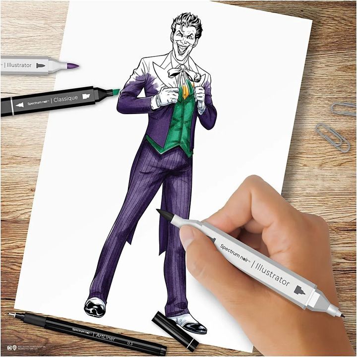 Комплект за илюстрация HEROES AND VILLAINS : THE JOKER — изображение 3