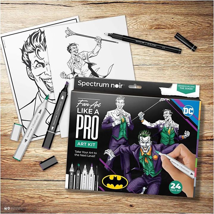 Комплект за илюстрация HEROES AND VILLAINS : THE JOKER — изображение 4