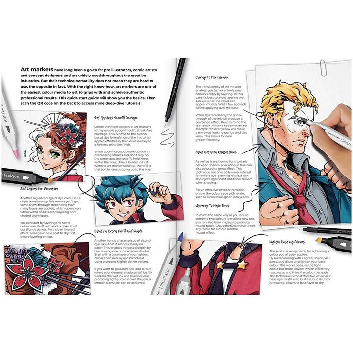 Комплект за илюстрация MANGA A COMIC HEROES — изображение 3