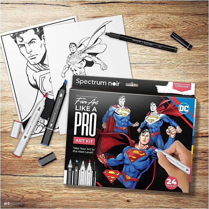 Комплект за илюстрация SUPERMAN — изображение 4