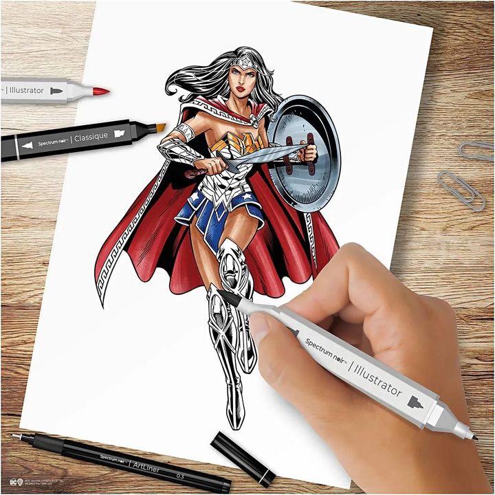 Комплект за илюстрация WONDER WOMAN — изображение 3