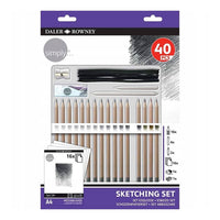 Комплект за скициране Daler Rowney Simply 40 бр. — изображение 1