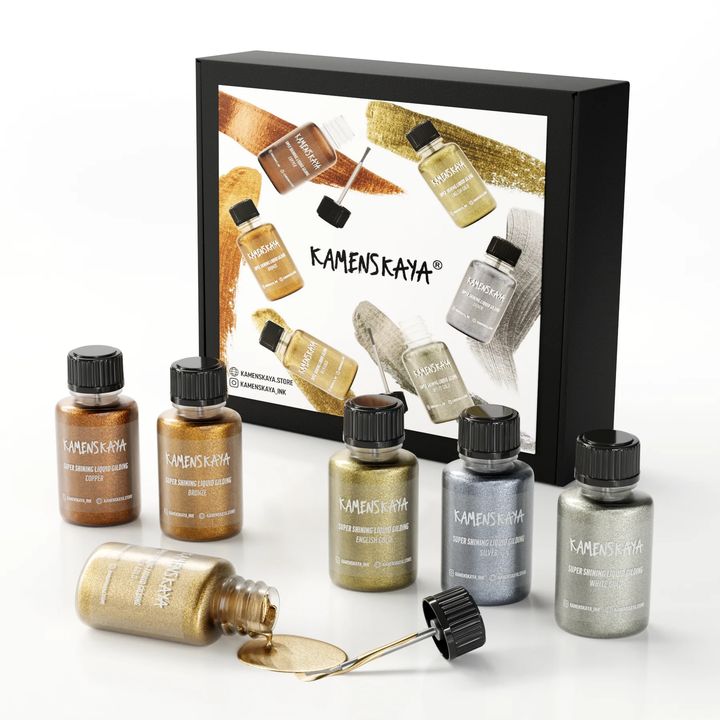Комплект за течен метал KAMENSKAYA 6x20 ml — изображение 1