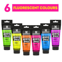 Флуоресцентна акрилна боя ACRYL PRO ART Kompozit 75 ml