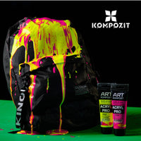 Флуоресцентна акрилна боя ACRYL PRO ART Kompozit 75 ml