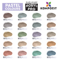 Пастелна акрилна боя ACRYL PRO ART Kompozit 75 ml