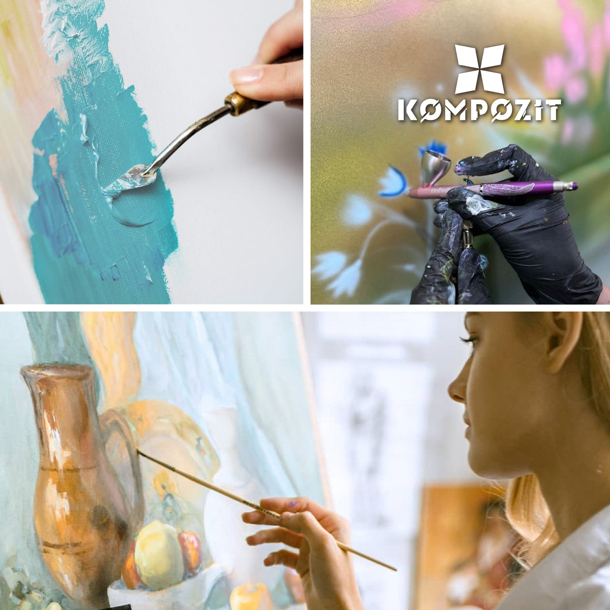 Пастелна акрилна боя ACRYL PRO ART Kompozit 75 ml