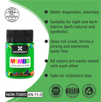 MAMBO Акрилна боя за текстил и кожа 50ml