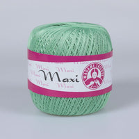 Конец за дантела Madame Tricote Paris Maxi 100 гр. - 6361 παστέλ πράσινο