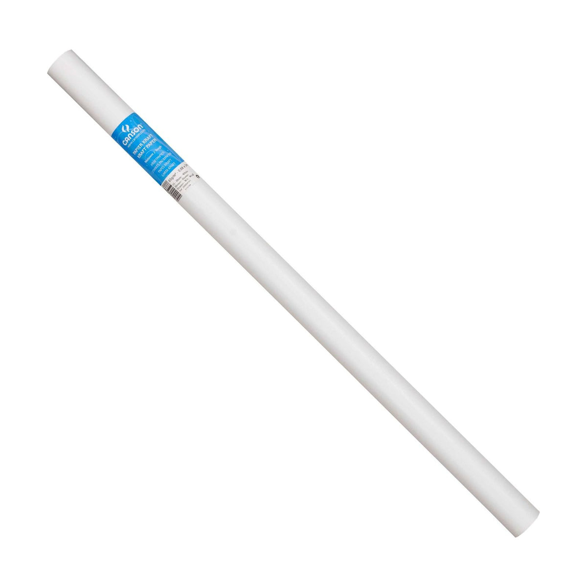 Крафт хартия на ролка CANSON Kraft 68 x 300 cm - 65 g – Бяло