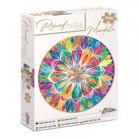 Кръгъл пъзел Mandala 68см - 1000 бр. — изображение 1