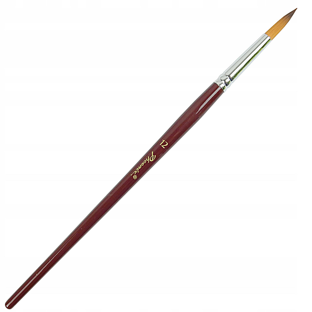 Кръгла четка Phoenix 6604RS със синтетичен косъм, размери 0–16 – № 12