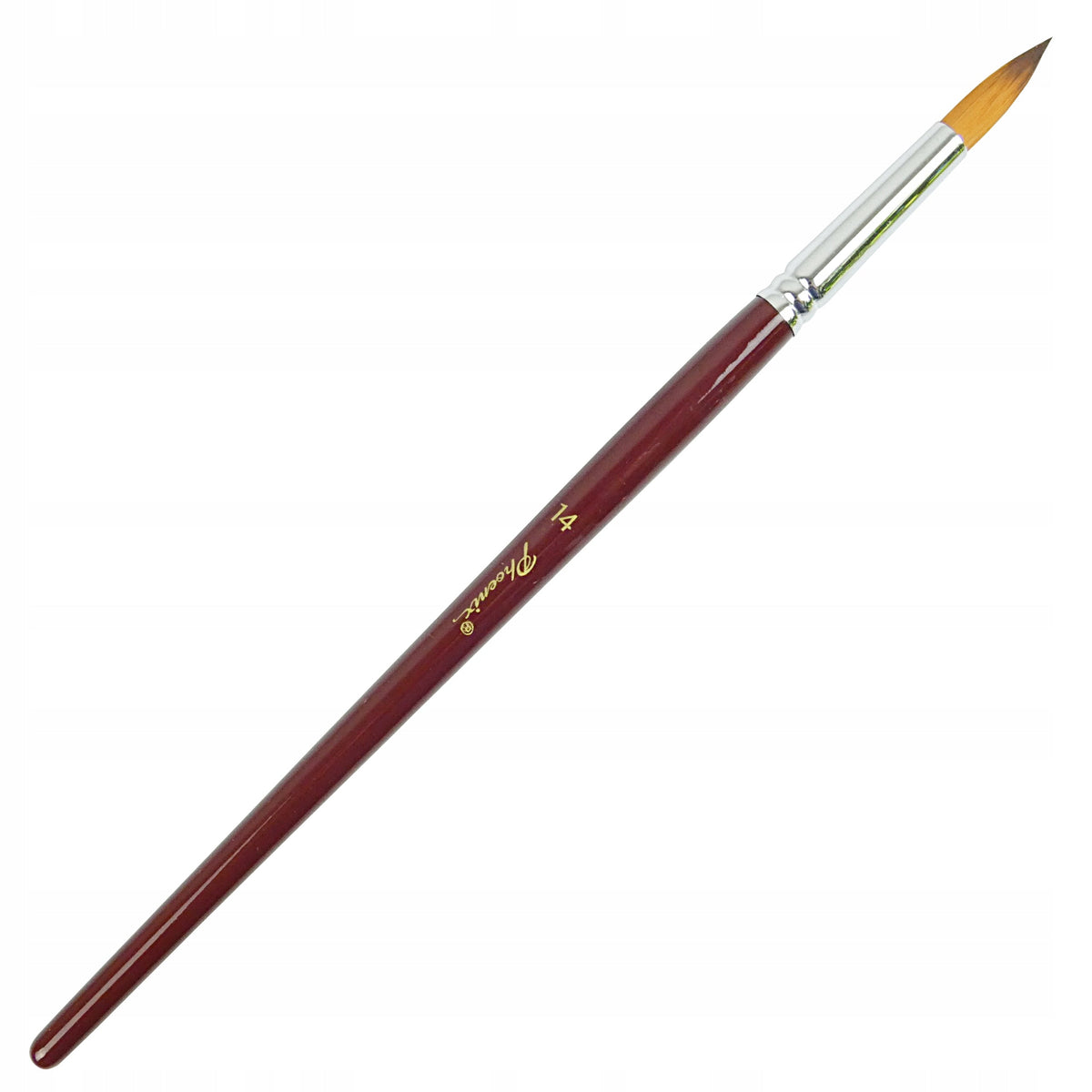 Кръгла четка Phoenix 6604RS със синтетичен косъм, размери 0–16 – № 14