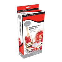 Креативен маслен комплект със статив Daler-Rowney Simply - 40 части — изображение 1