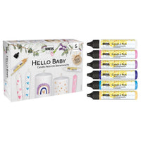 KREUL Комплект свещи за писане 6 x 25 ml Hello Baby — изображение 1