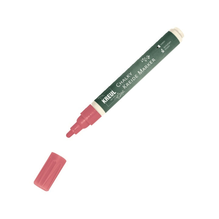 Тебешир маркер KREUL Chalky Chalk – Cosy Red