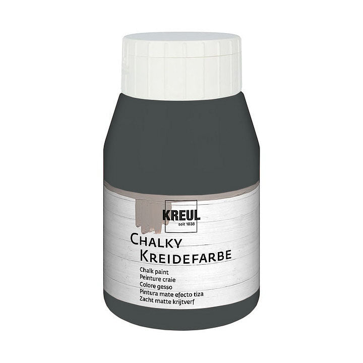 Боя с тебеширен ефект KREUL 500 ml – Volcanic Gray