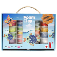 Куфар с маса за моделиране Foam Clay - 31 броя — изображение 1