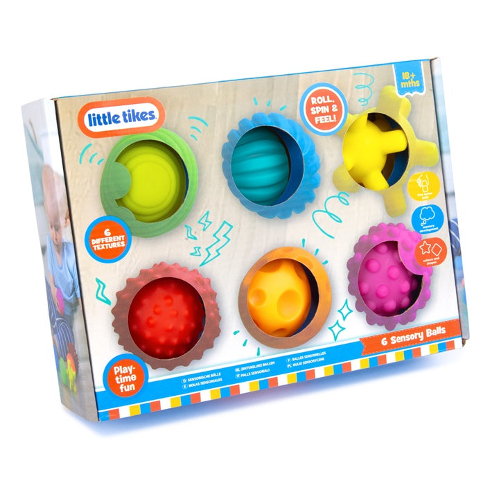 LITTLE TIKES Сензорни топки 6 бр. — изображение 1