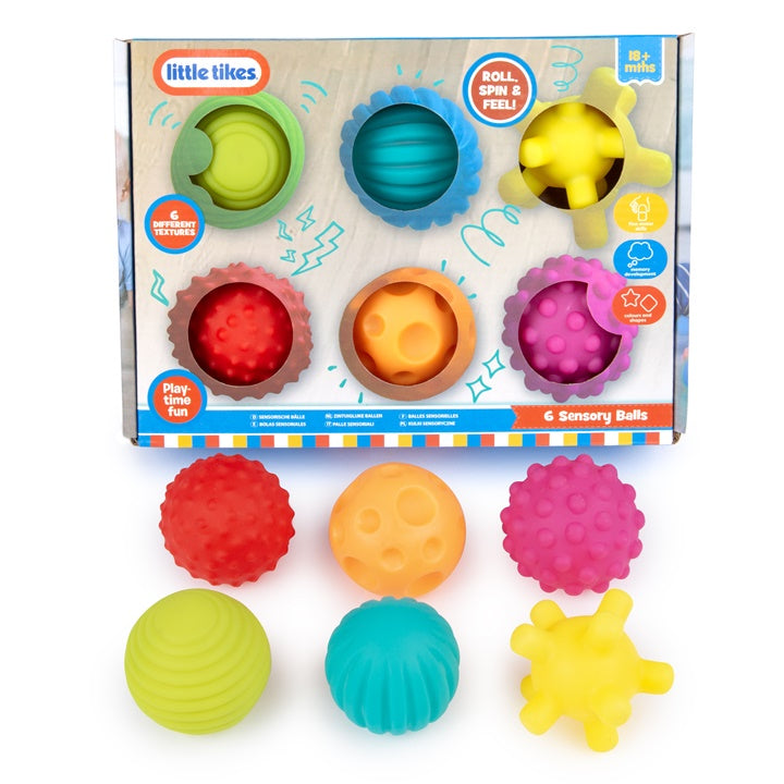 LITTLE TIKES Сензорни топки 6 бр. — изображение 2