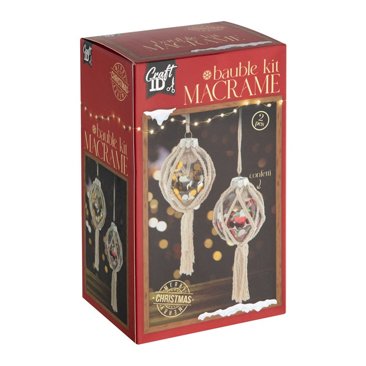 Macrame Bauble Kit XMAS — изображение 1