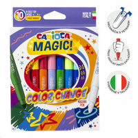 Магически флумастери, променящи цвета Carioca, 10 бр., микс от цветове
