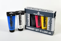 Maimeri Acrilico комплект акрилни бои Primary 200 ml