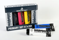 Maimeri Acrilico комплект акрилни бои Primary 200 ml