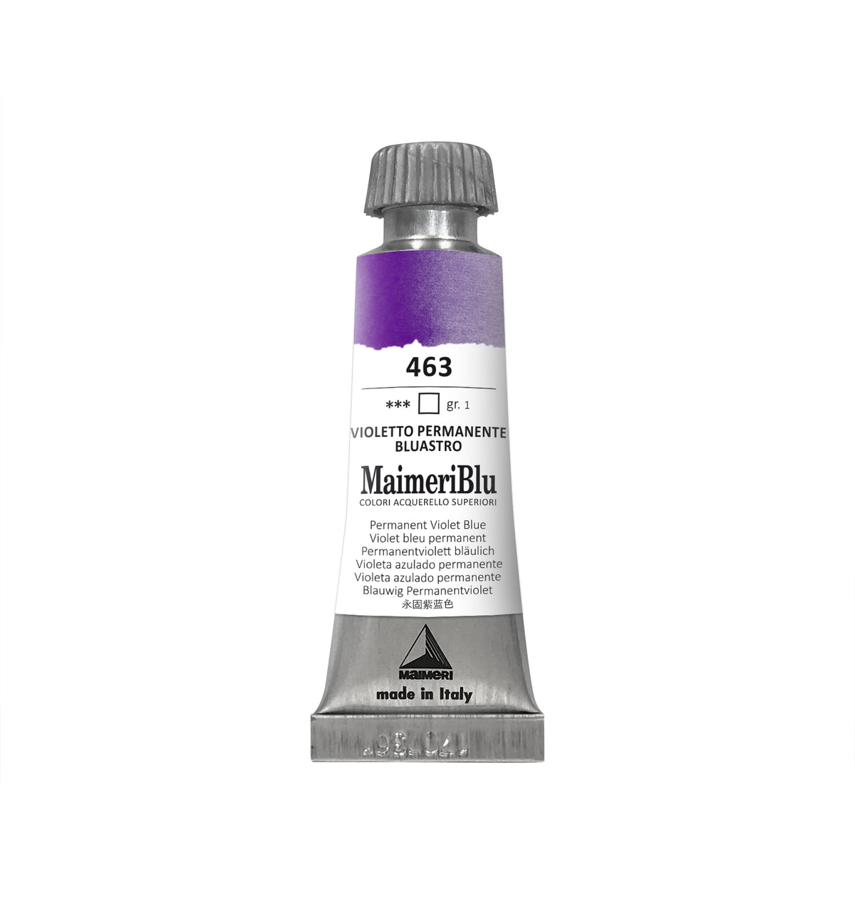 Професионална акварелна боя MAIMERI Maimeri Blu 12 ml – Перманентно виолетово синьо