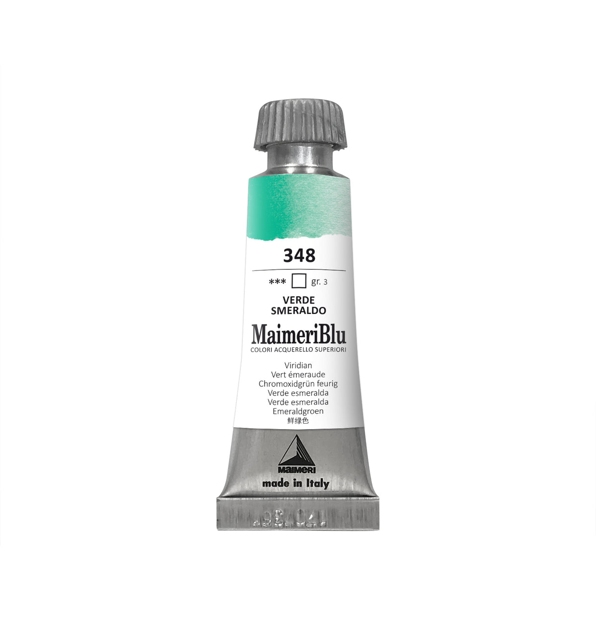 Професионална акварелна боя MAIMERI Maimeri Blu 12 ml – Виридиан