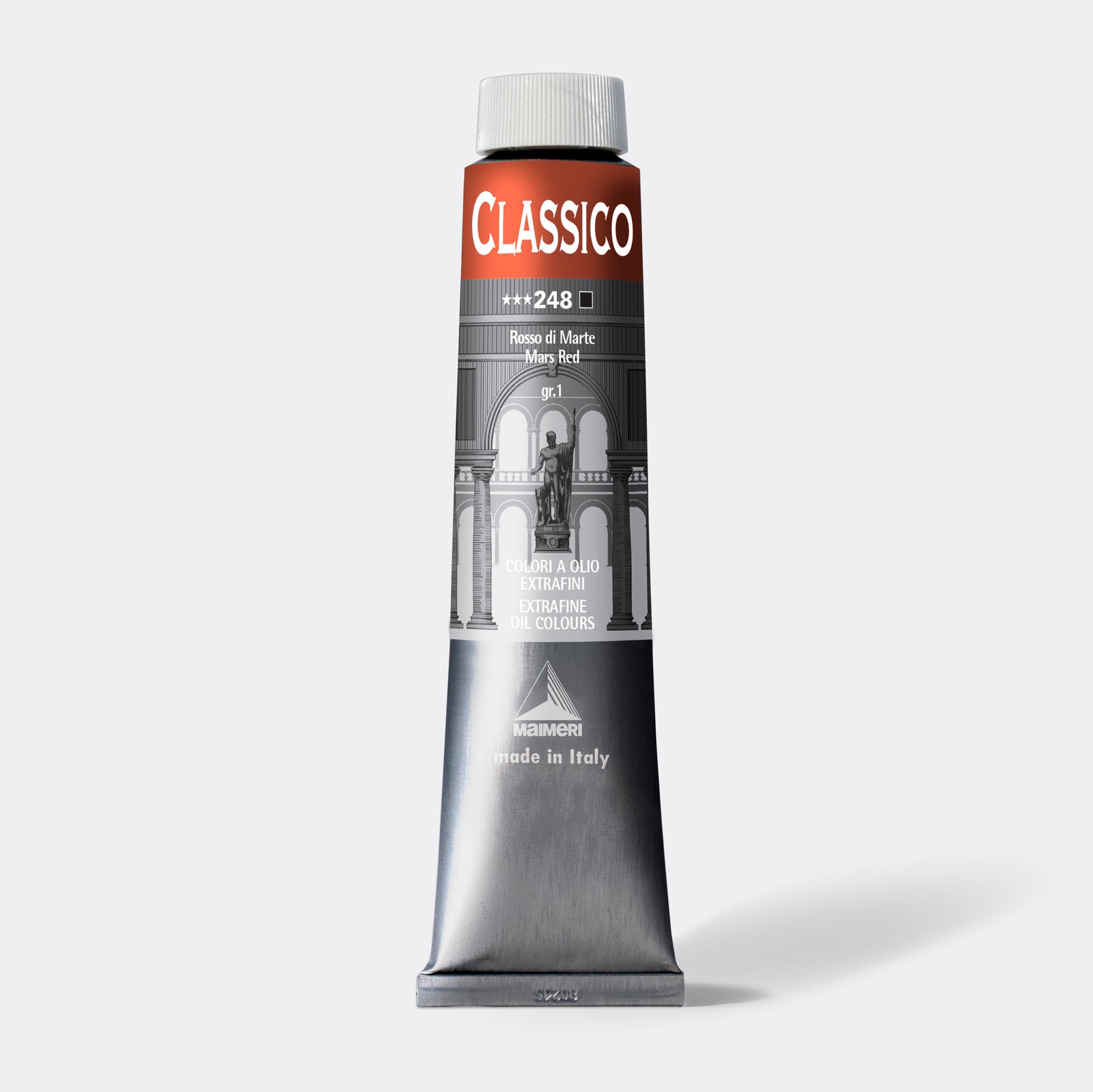 Фина маслена боя Maimeri Classico 200 ml – Марс червен