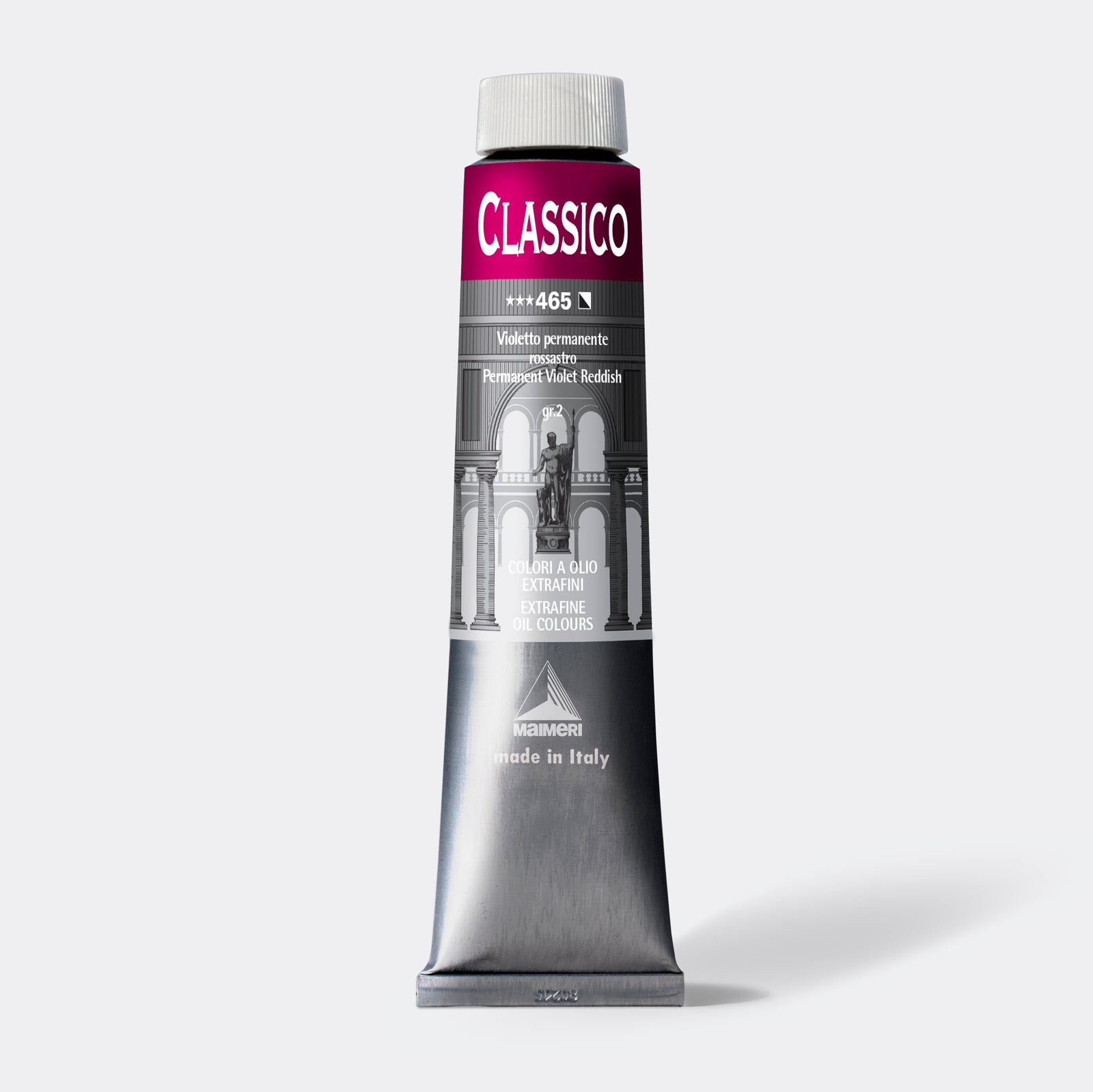 Фина маслена боя Maimeri Classico 200 ml – Перманентно виолетово червенеещо