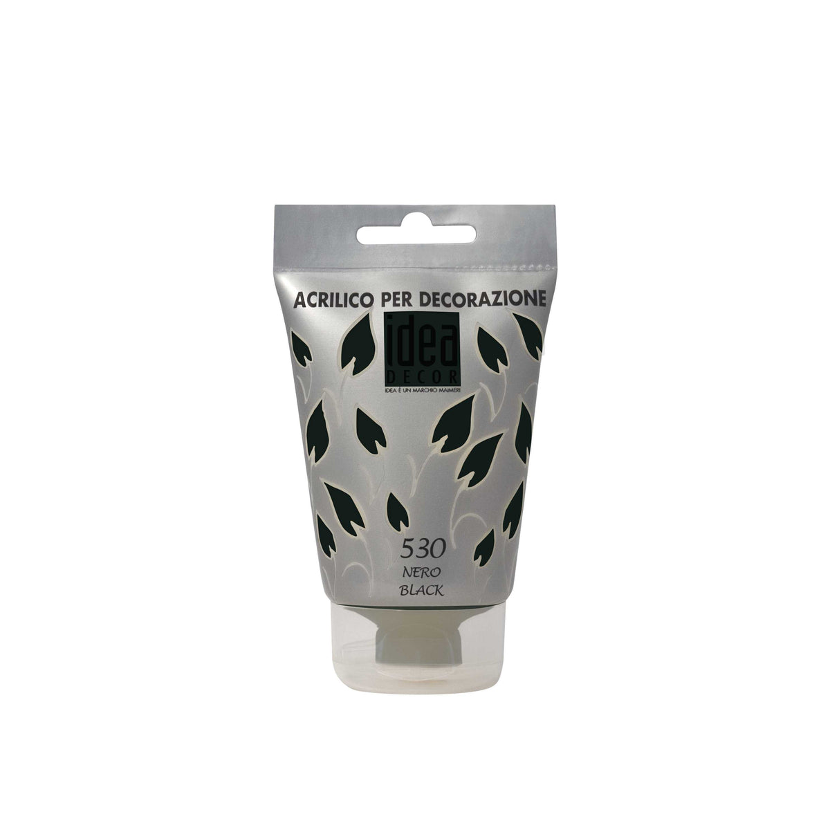 Декоративни акрилни бои MAIMERI Idea Decor 110 ml – Черно