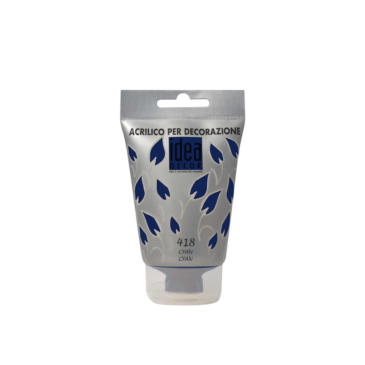 Декоративни акрилни бои MAIMERI Idea Decor 110 ml – Циан