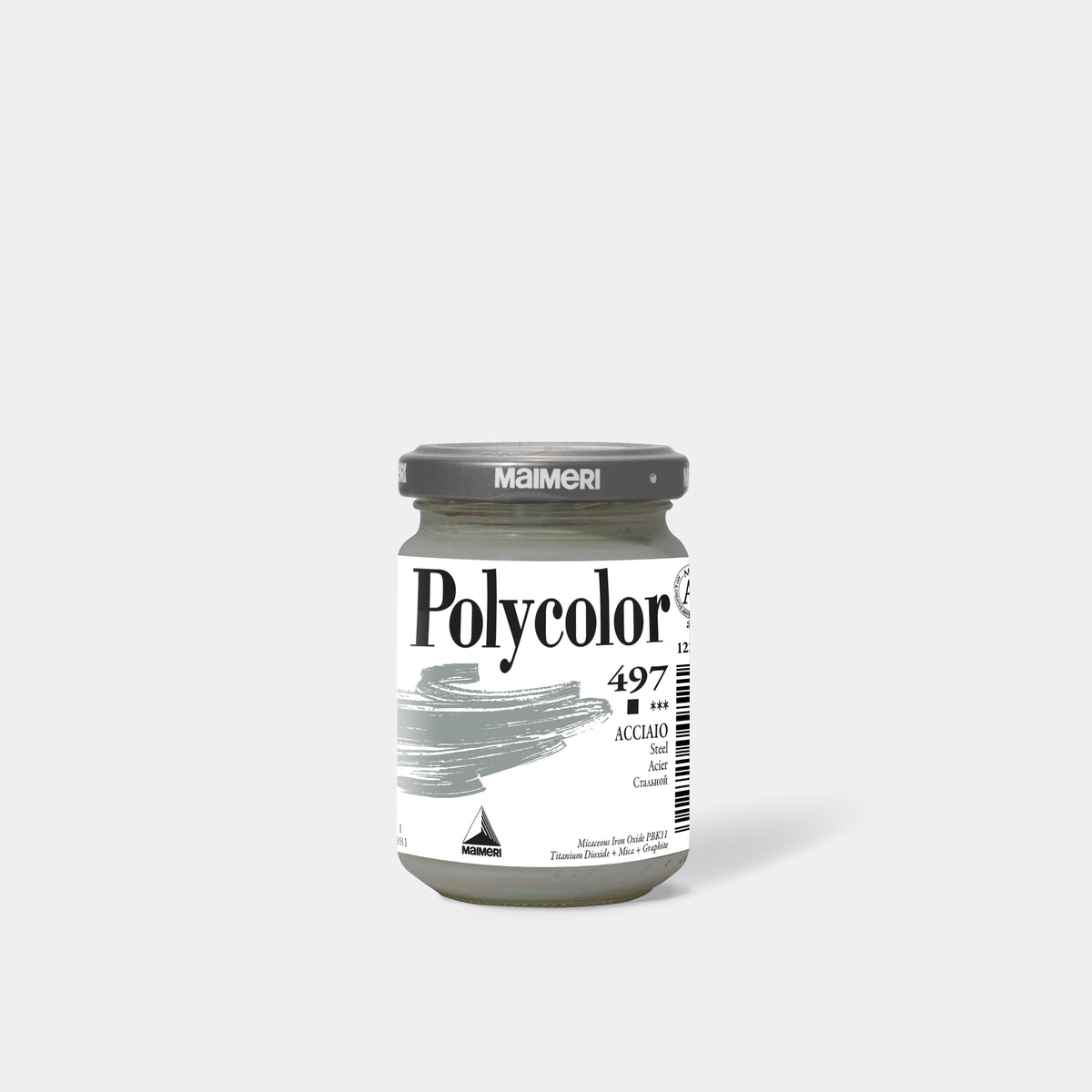 Акрилна боя MAIMERI Polycolor 140 ml – Стомана