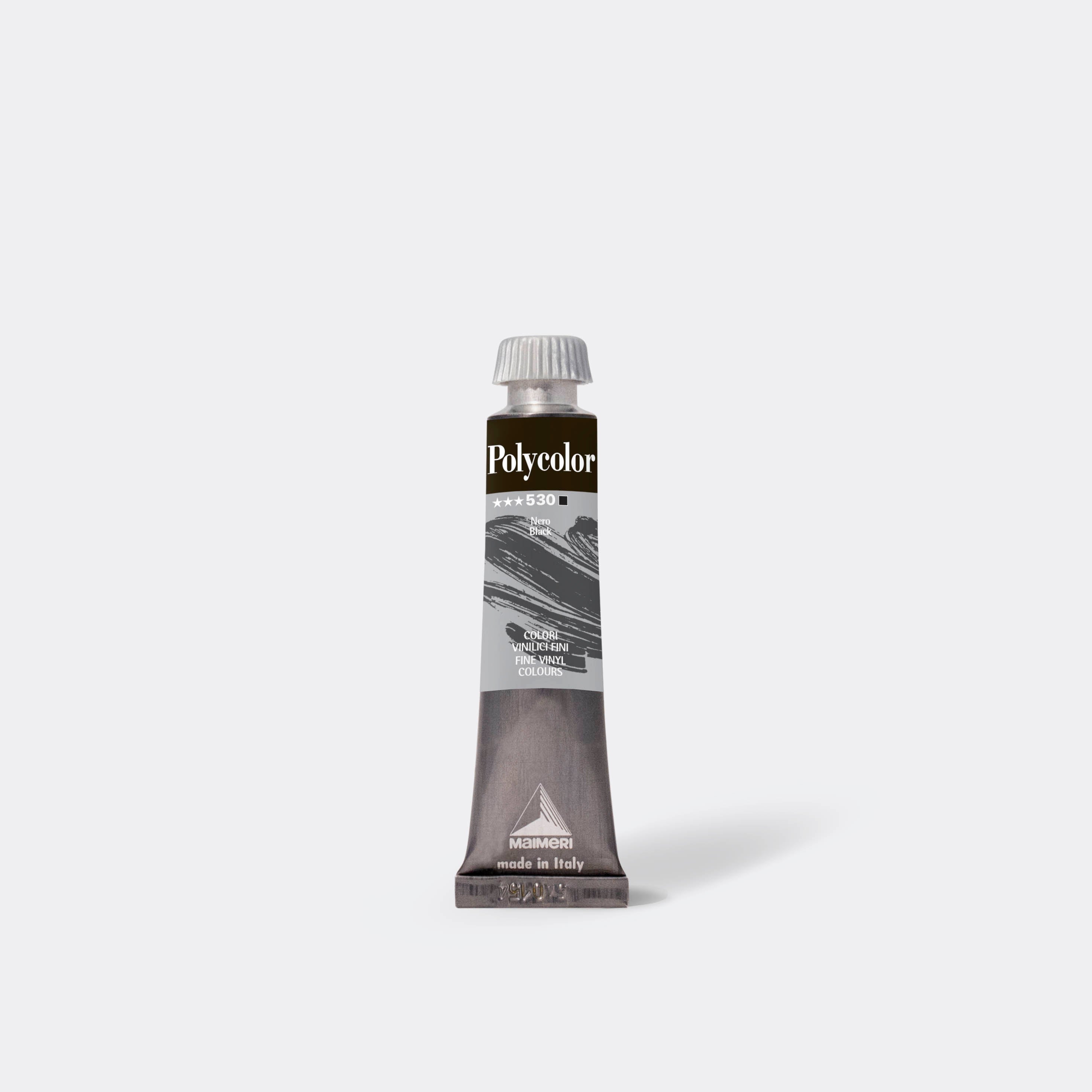 Фина акрилна боя MAIMERI Polycolor 20 ml – Черно