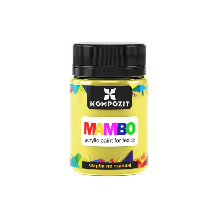 MAMBO Акрилна боя за текстил и кожа 50ml — изображение 12