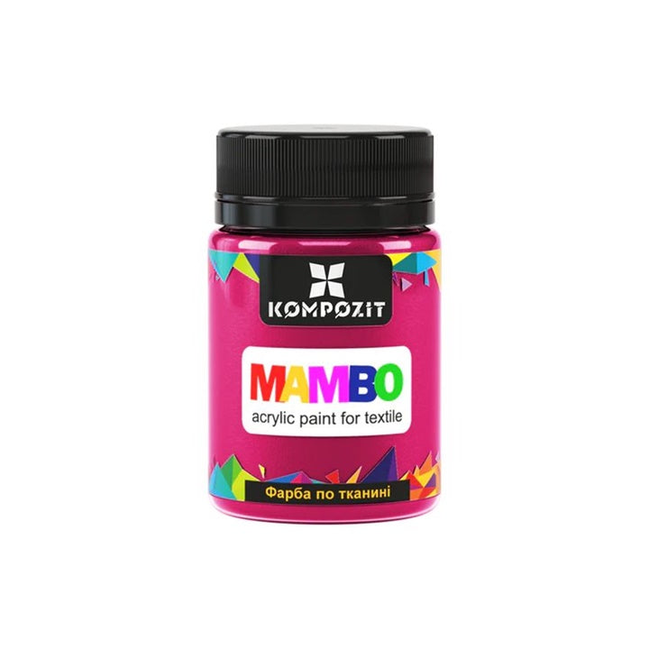 MAMBO Акрилна боя за текстил и кожа 50ml — изображение 18