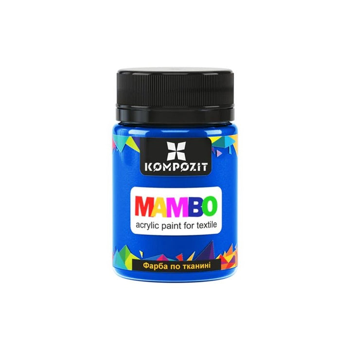 MAMBO Акрилна боя за текстил и кожа 50ml — изображение 27